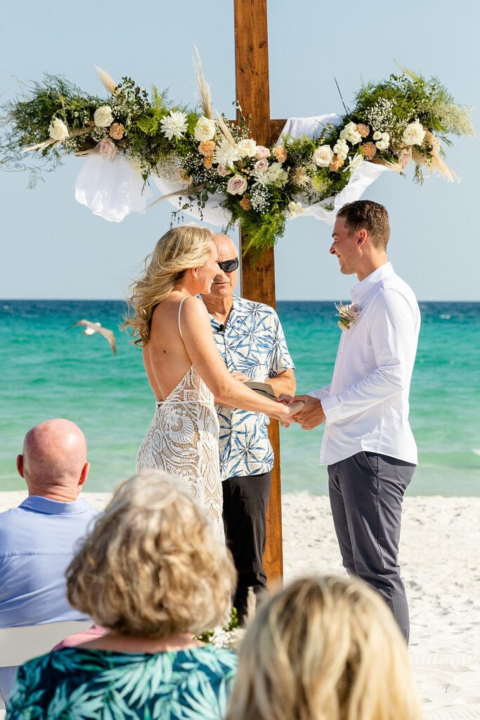 Pensacola, FL wedding on Pensacola Beach